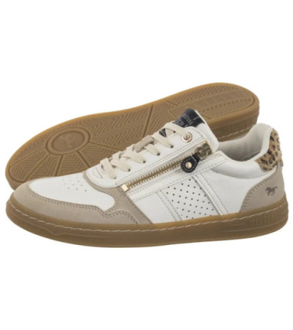 Mustang Białe 1511-301-203 (MU586-a) shoes