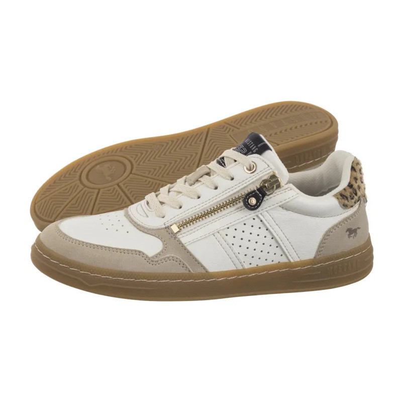 Mustang Białe 1511-301-203 (MU586-a) shoes