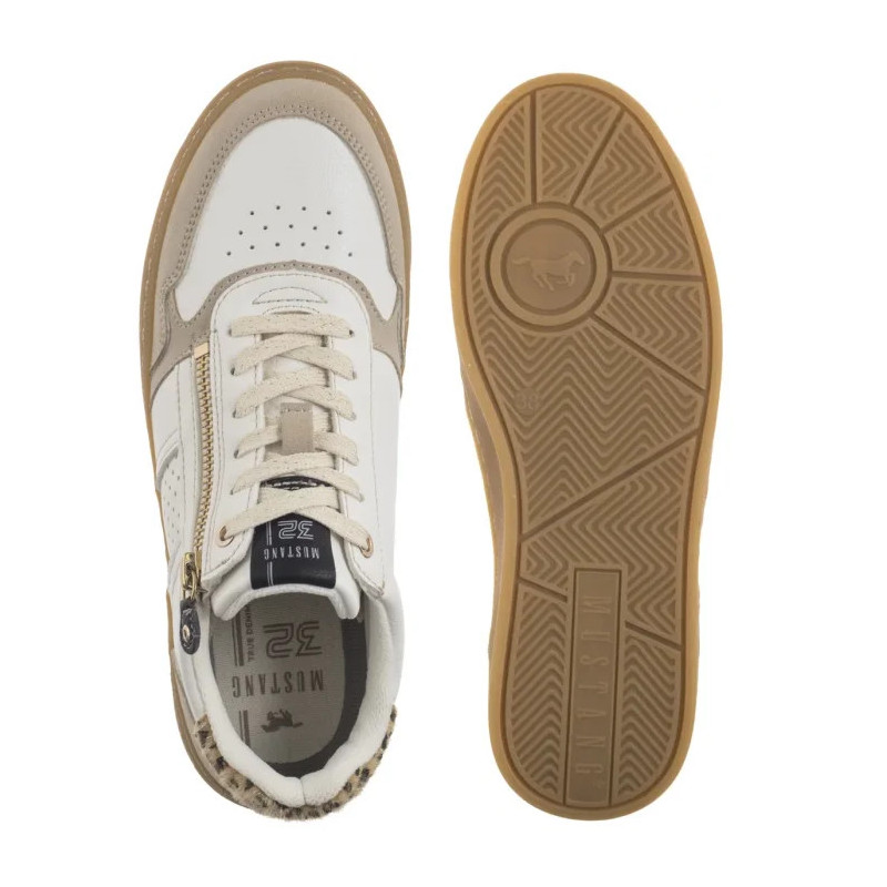 Mustang Białe 1511-301-203 (MU586-a) kurpes