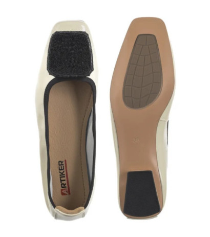 Artiker Beżowe 56C2410 (AR151-a) balerīnas