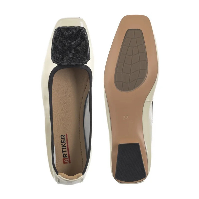 Artiker Beżowe 56C2410 (AR151-a) balerīnas