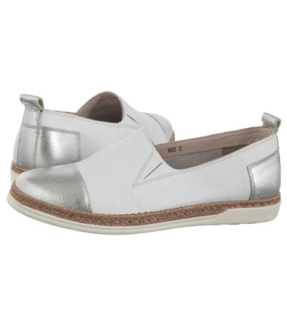 Venezia Białe M001LEWSOBM089 (VE837-a) shoes