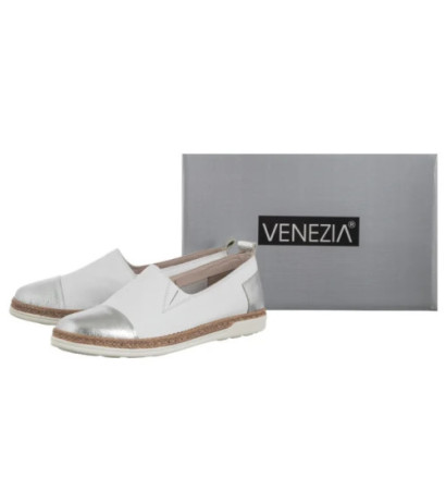 Venezia Białe M001LEWSOBM089 (VE837-a) kurpes