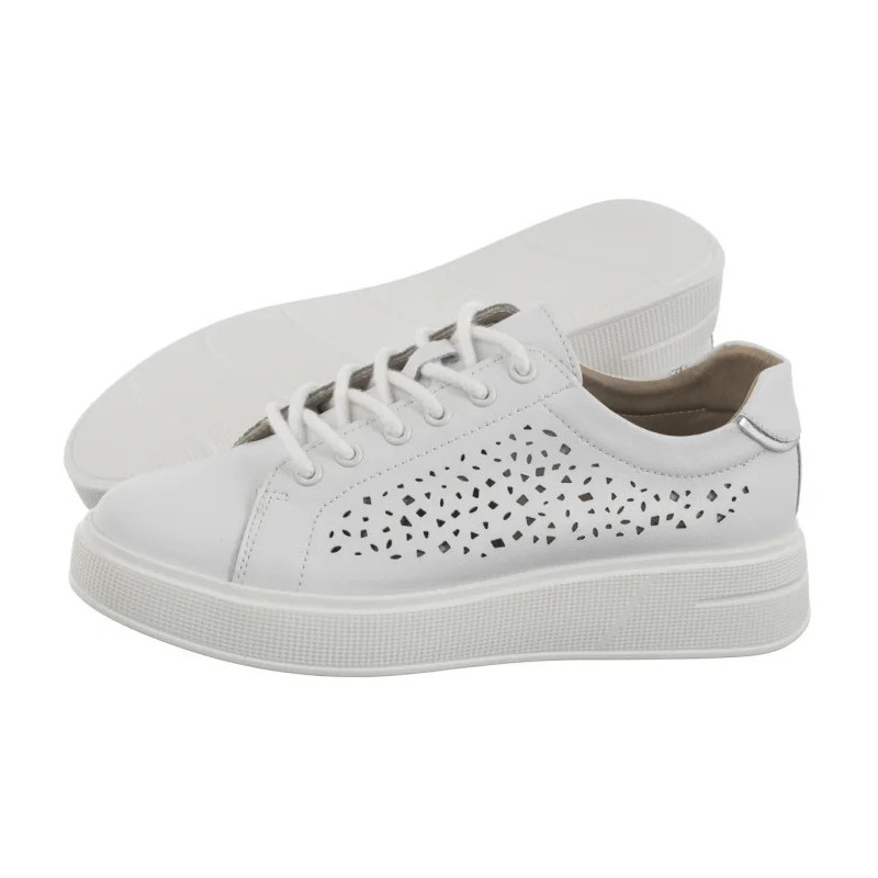 Venezia Białe G109LEWHOSP006 (VE836-b) kurpes