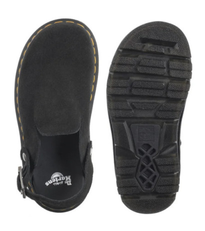 Dr. Martens ZebZag Mule Eh Suede Black 31657001 (DR104-a) Women's Shoes/Flip Flops