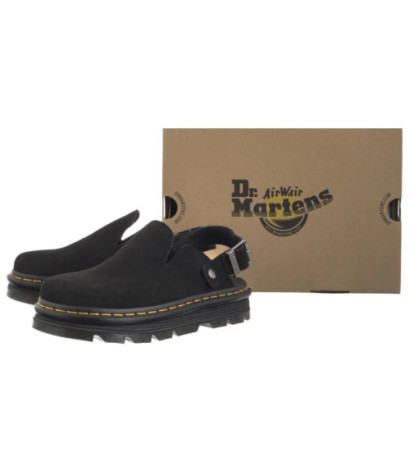 Dr. Martens ZebZag Mule Eh Suede Black 31657001 (DR104-a) Naiste kingad/klappide klapid