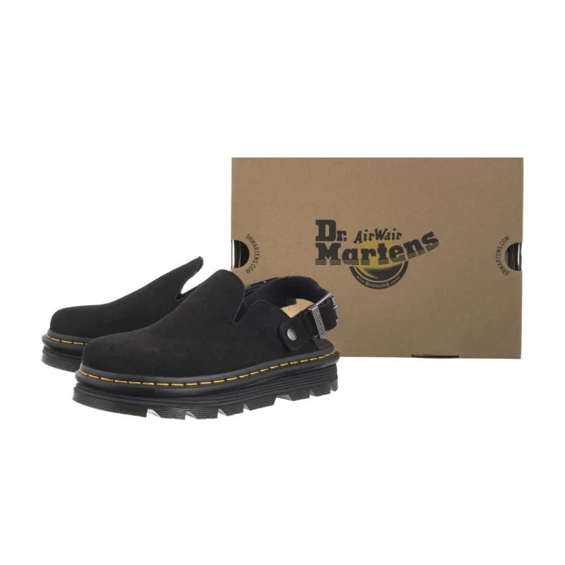 Dr. Martens ZebZag Mule Eh Suede Black 31657001 (DR104-a) Naiste kingad/klappide klapid