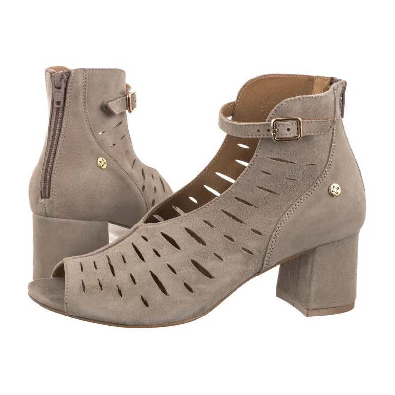 Maciejka Beżowe 06893-10/00-1 (MA1336-b) kurpes