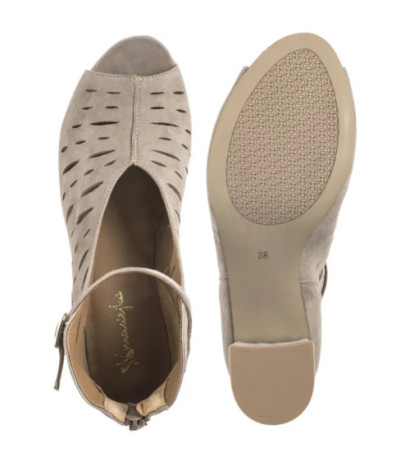 Maciejka Beżowe 06893-10/00-1 (MA1336-b) shoes