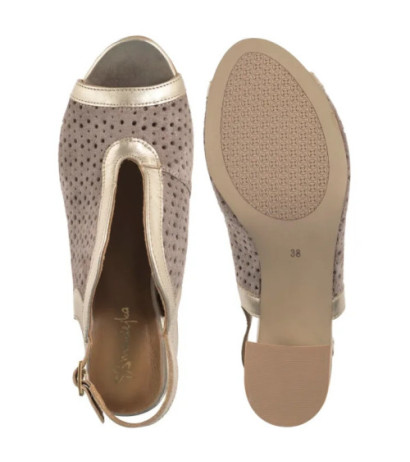 Maciejka Beżowe+Złote 06920-04/00-1 (MA1340-a) kingad