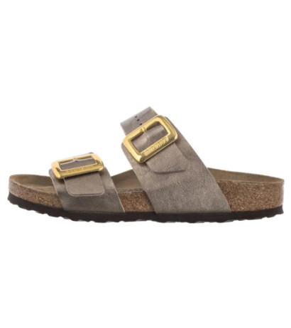 Birkenstock Sydney Cushion Buckle Graceful Taupe 1029372 (BK301-b) Sieviešu apavi/Flip Flops