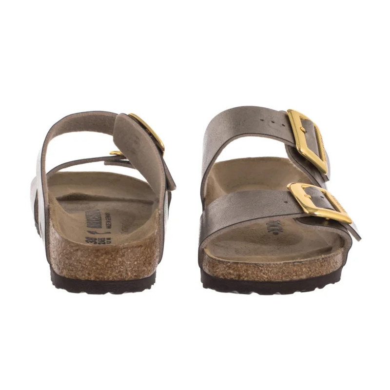 Birkenstock Sydney Cushion Buckle Graceful Taupe 1029372 (BK301-b) Women's Shoes/Flip Flops