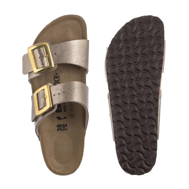 Birkenstock Sydney Cushion Buckle Graceful Taupe 1029372 (BK301-b) Sieviešu apavi/Flip Flops