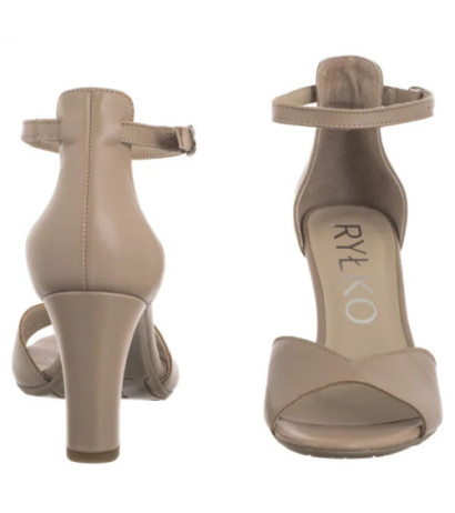 Ryłko Beżowe 9HBM9_T_ _Z02 (RY1054-a) shoes