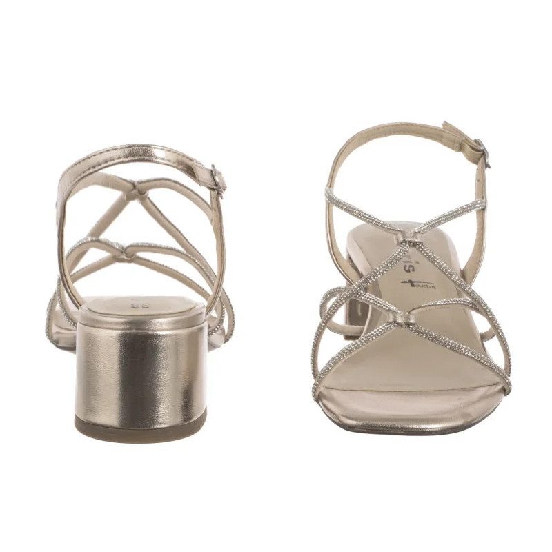 Tamaris Złote 1-28236-42 933 Light Gold (TM530-a) bateliai