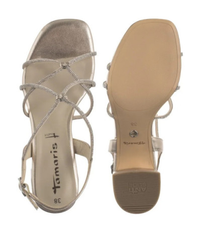 Tamaris Złote 1-28236-42 933 Light Gold (TM530-a) bateliai
