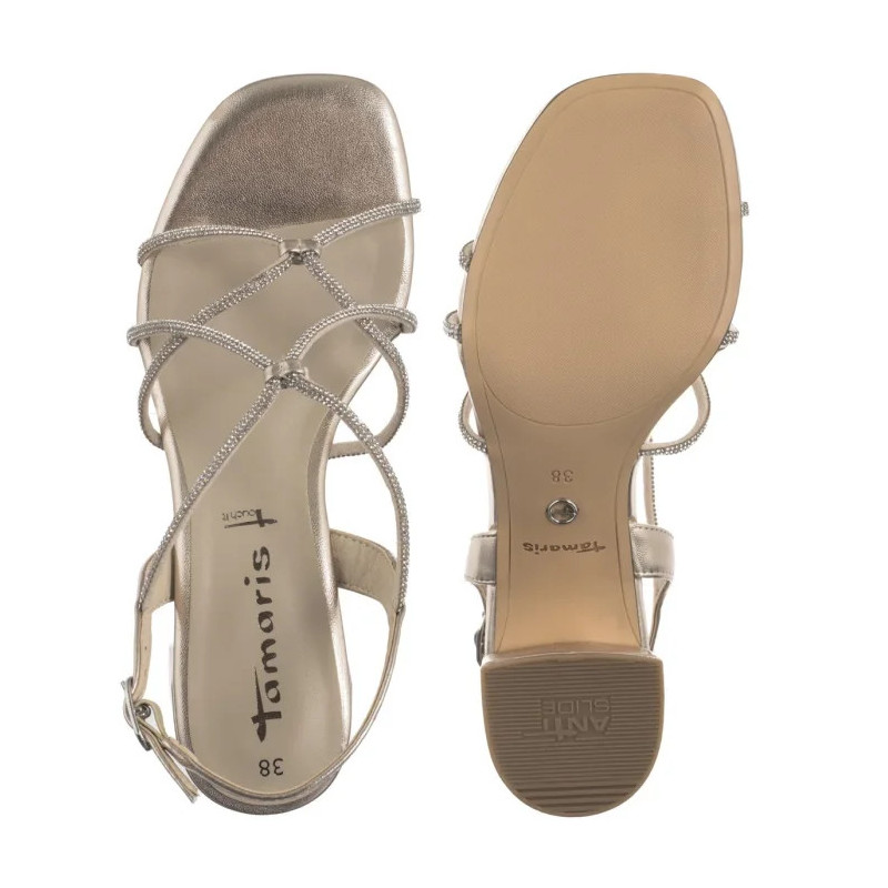 Tamaris Złote 1-28236-42 933 Light Gold (TM530-a) kurpes