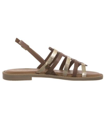 Tamaris Brązowe 1-28104-44 457 Cuoio Comb (TM531-a) sandaalid