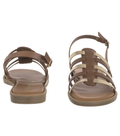 Tamaris Brązowe 1-28104-44 457 Cuoio Comb (TM531-a) sandales