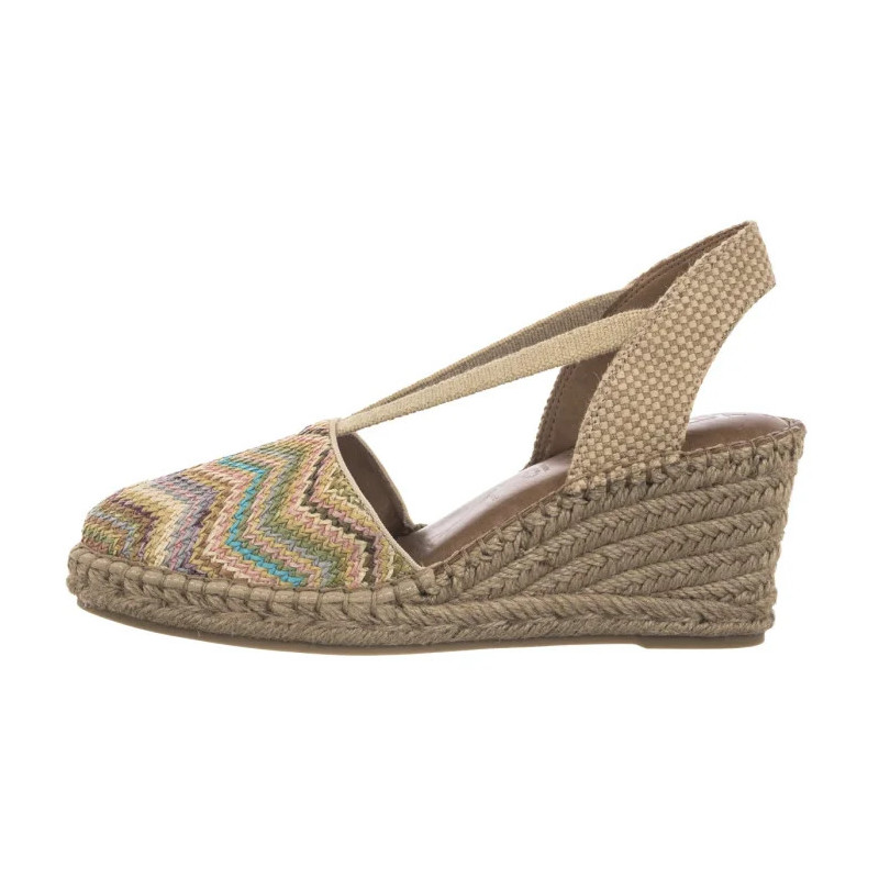 Tamaris Beżowe 1-29603-44 902 Milticolor (TM532-a) kurpes