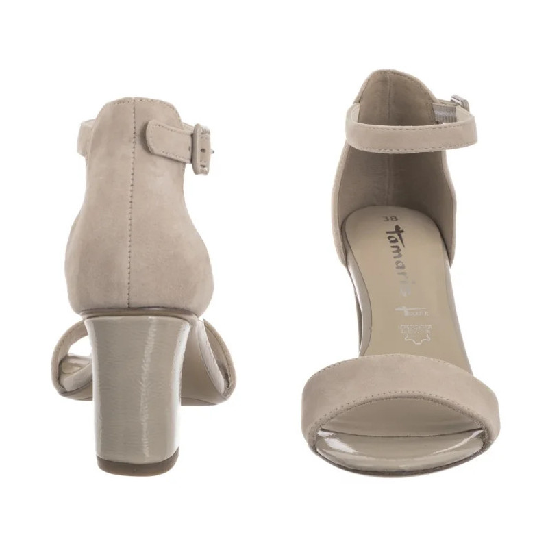 Tamaris Szare 1-28326-42 201 Grey Suede (TM534-a) kurpes