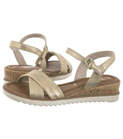 Tamaris Złote 1-28106-42 933 Light Gold (TM535-a) kurpes