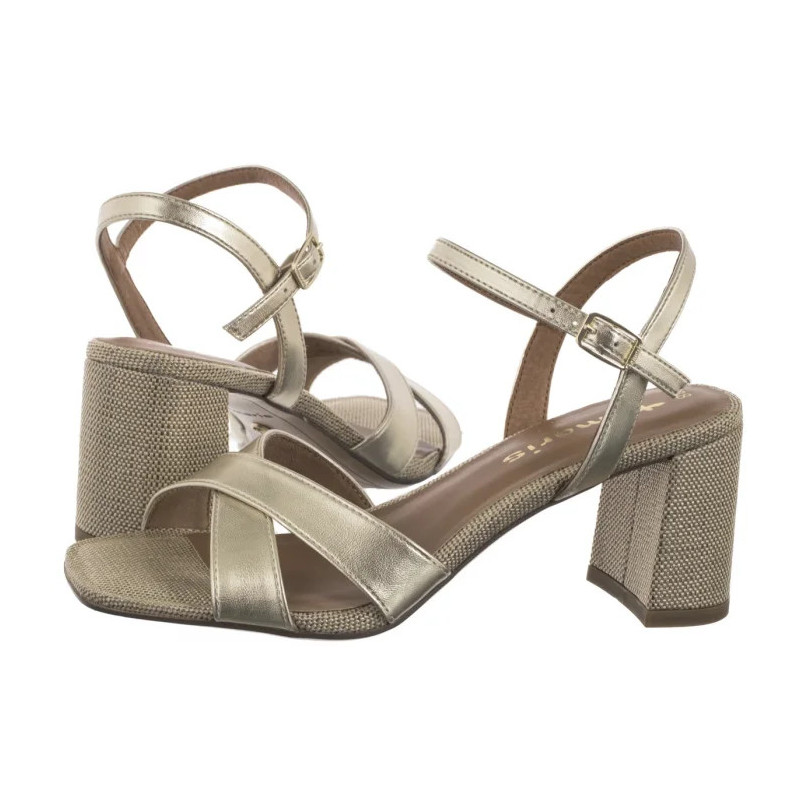 Tamaris Złote 1-28320-44 933 Light Gold (TM537-a) kurpes