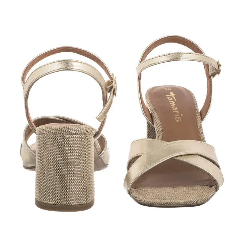 Tamaris Złote 1-28320-44 933 Light Gold (TM537-a) bateliai