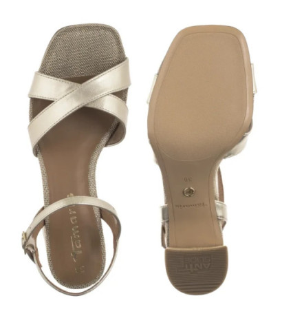 Tamaris Złote 1-28320-44 933 Light Gold (TM537-a) bateliai