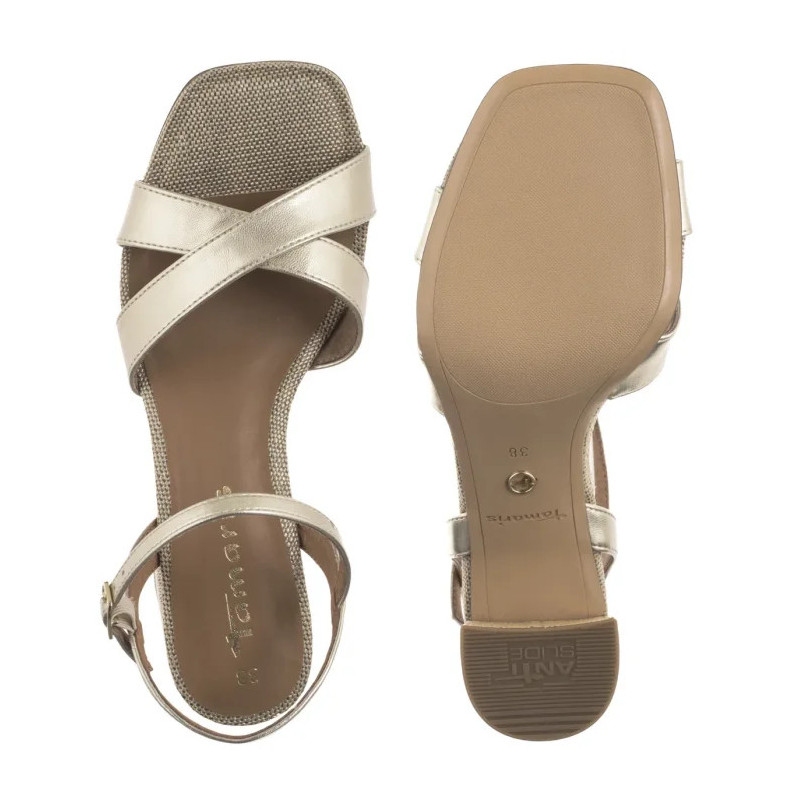 Tamaris Złote 1-28320-44 933 Light Gold (TM537-a) bateliai