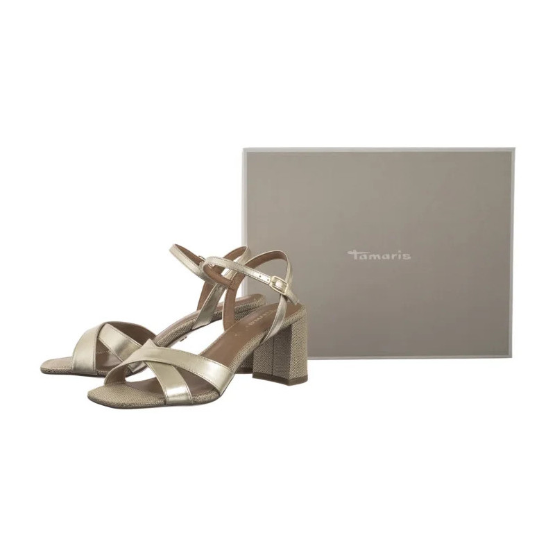 Tamaris Złote 1-28320-44 933 Light Gold (TM537-a) bateliai