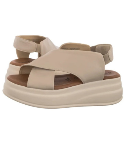 Tamaris Beżowe 1-28303-44 418 Ivory (TM538-a) shoes