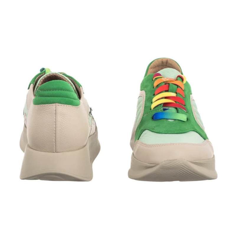 Maciejka Zielone+Beż 06873-09/00-7 (MA1341-a) kurpes