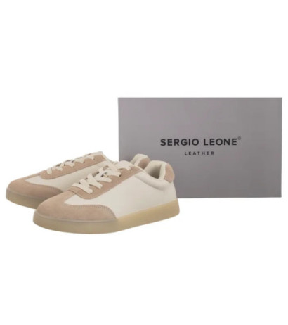 Sergio Leone Beżowe SP 118 (SL569-a) shoes