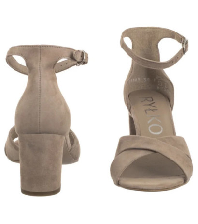 Ryłko Beżowe 7NBM8_T8 _9TE (RY1057-a) shoes