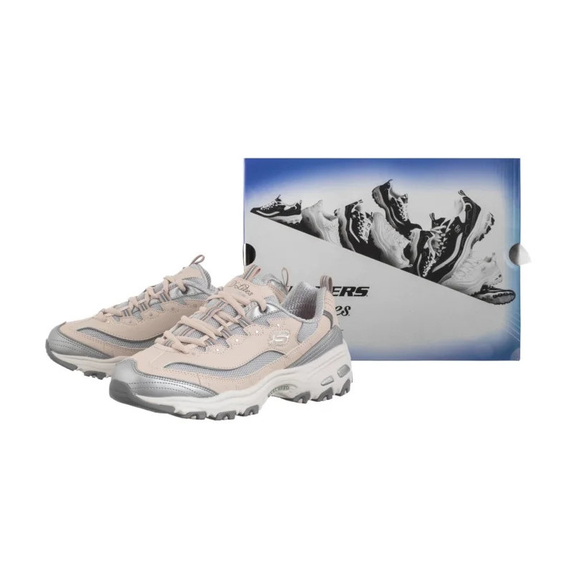 Skechers D'Lites - Chromatic Natural/Silver 150246/NTSL (SK205-a) spordijalatsid