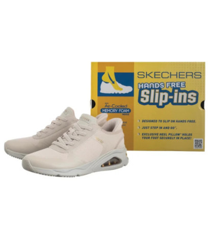 Skechers Tres-Air Uno Slip-Ins Easy Steppers Off White 177116/OFWT (SK211-a) sportiniai bateliai