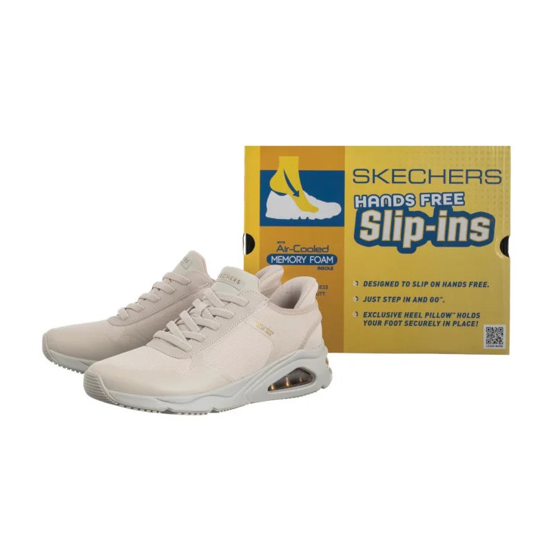 Skechers Tres-Air Uno Slip-Ins Easy Steppers Off White 177116/OFWT (SK211-a) sporta apavi
