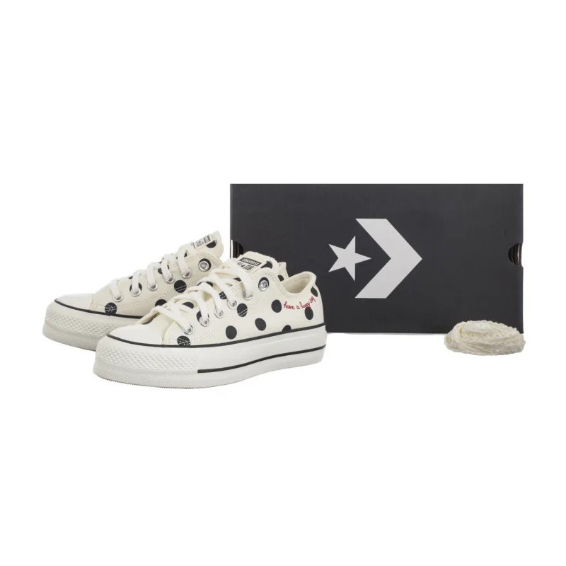 Converse CTAS Lift Ox Egret/Black/Days Ahead A10689C (CO767-a) bateliai