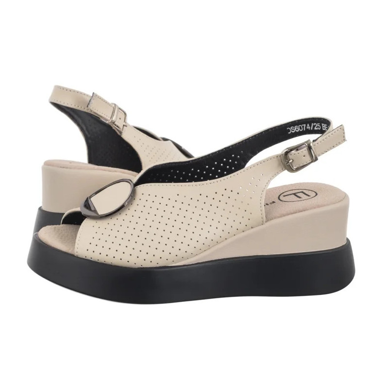 Filippo Beżowe DS6074/25 BE (FO160-a) shoes