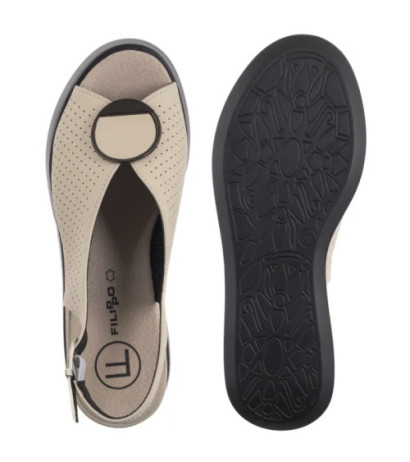 Filippo Beżowe DS6074/25 BE (FO160-a) shoes