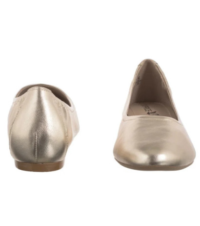 Caprice Złote 9-22111-44 978 Lt.Gold Metal (CP440-a) balerīnas