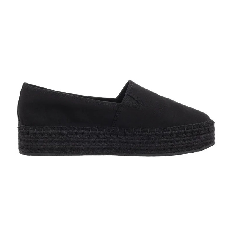 Calvin Klein Flatform Espadrille Mg/Hdw Triple Black YW0YW01737 0GJ (CK656-a) bateliai