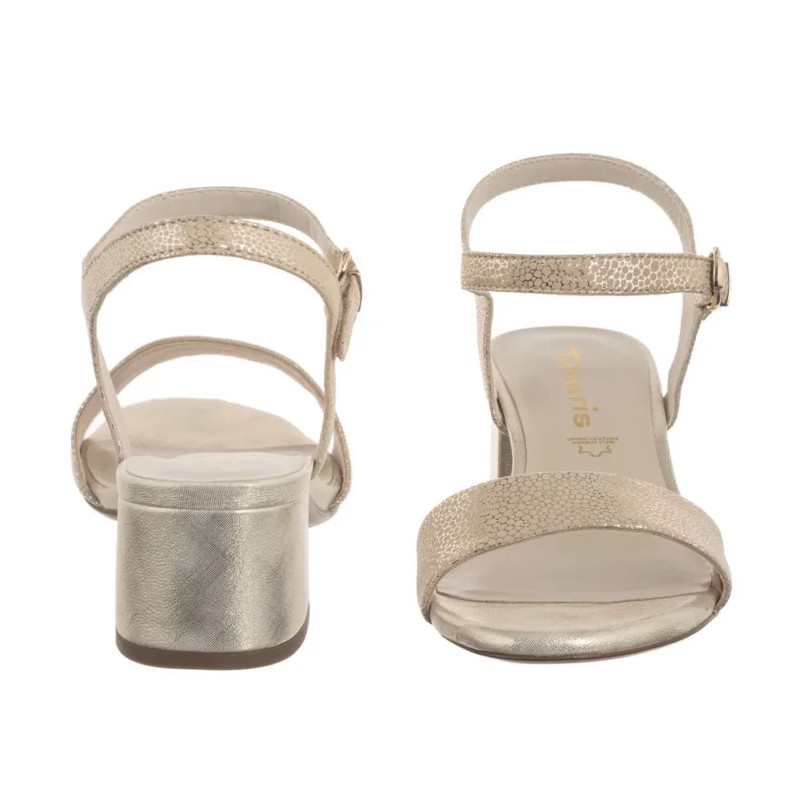 Tamaris Złote 1-28250-42 968 Lt Gold Struct (TM540-a) shoes