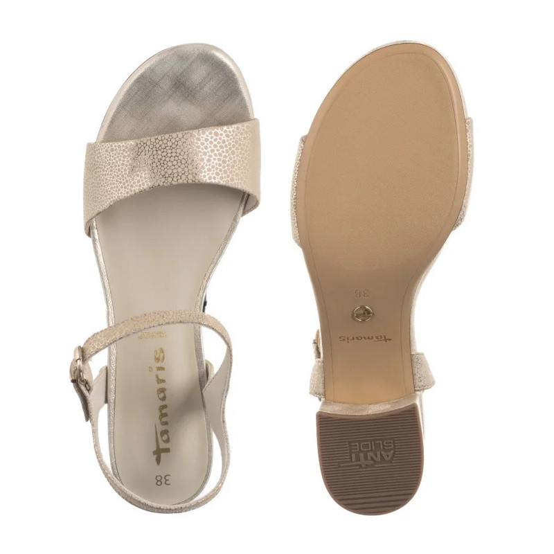 Tamaris Złote 1-28250-42 968 Lt Gold Struct (TM540-a) shoes