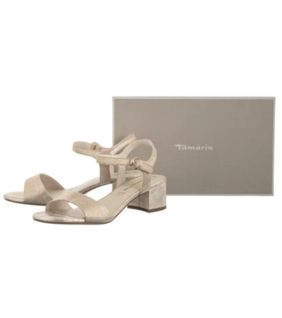 Tamaris Złote 1-28250-42 968 Lt Gold Struct (TM540-a) shoes