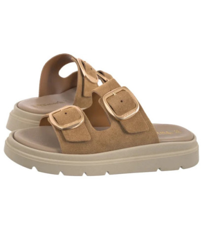 Tamaris Piaskowe 1-27239-42 346 Sand (TM542-a) Moteriški batai/šlepetės