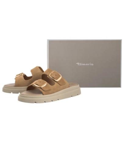 Tamaris Piaskowe 1-27239-42 346 Sand (TM542-a) Women's Shoes/Flip Flops