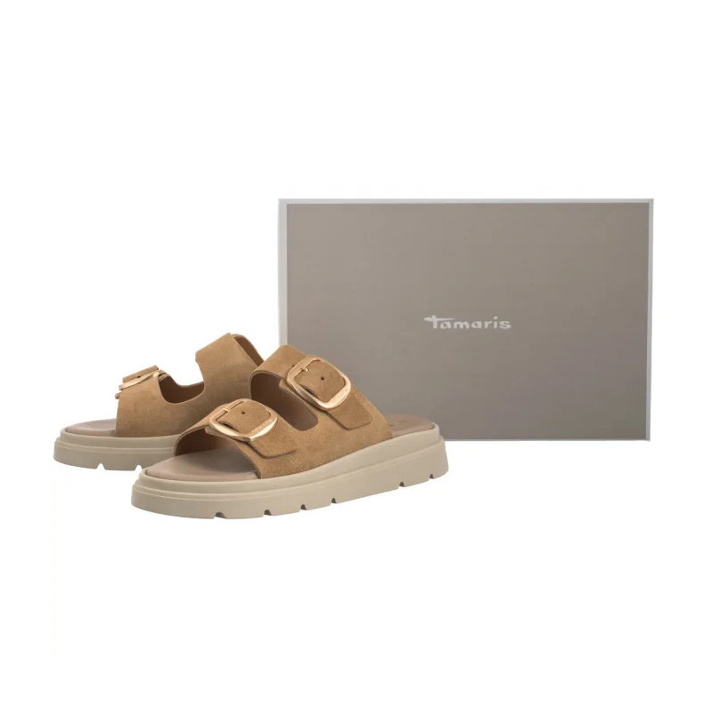 Tamaris Piaskowe 1-27239-42 346 Sand (TM542-a) Women's Shoes/Flip Flops