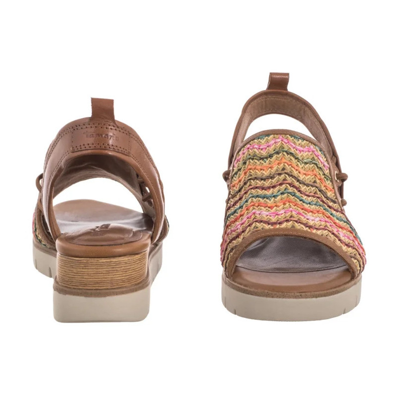 Tamaris Brązowe/Multikolor 1-28240-44 902 Multicolor (TM544-a) kurpes